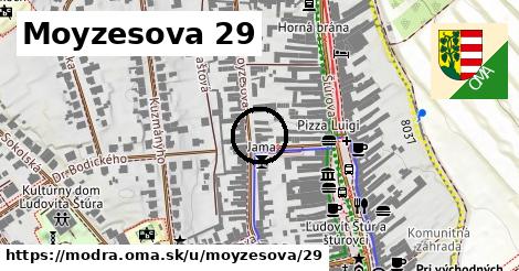 Moyzesova 29, Modra