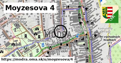 Moyzesova 4, Modra