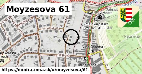 Moyzesova 61, Modra