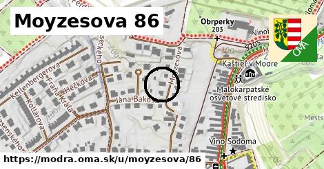 Moyzesova 86, Modra