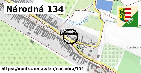 Národná 134, Modra