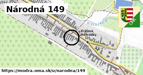 Národná 149, Modra