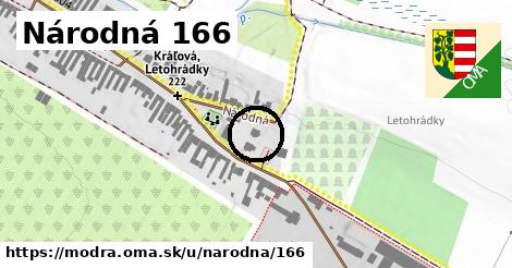 Národná 166, Modra