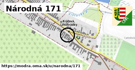 Národná 171, Modra