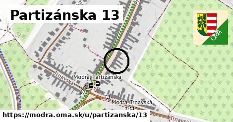 Partizánska 13, Modra