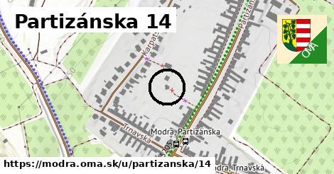 Partizánska 14, Modra