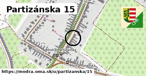 Partizánska 15, Modra