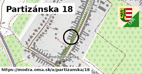 Partizánska 18, Modra