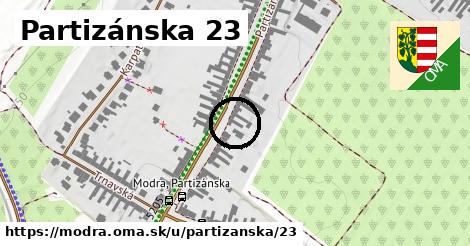 Partizánska 23, Modra