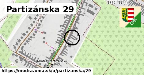 Partizánska 29, Modra