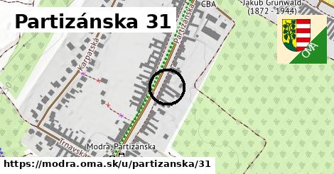 Partizánska 31, Modra