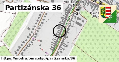 Partizánska 36, Modra