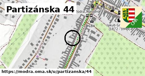 Partizánska 44, Modra