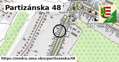 Partizánska 48, Modra