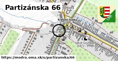 Partizánska 66, Modra