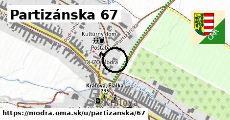 Partizánska 67, Modra