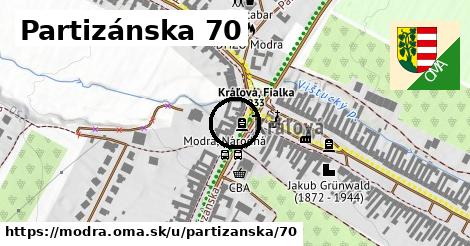 Partizánska 70, Modra