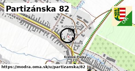 Partizánska 82, Modra