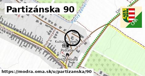 Partizánska 90, Modra