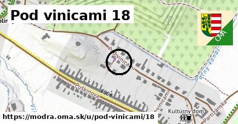 Pod vinicami 18, Modra