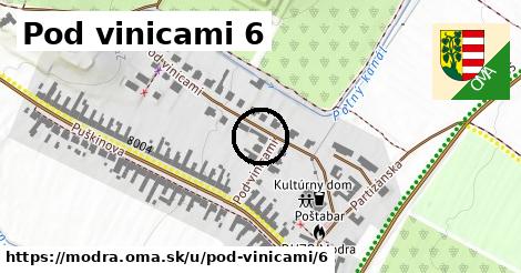 Pod vinicami 6, Modra