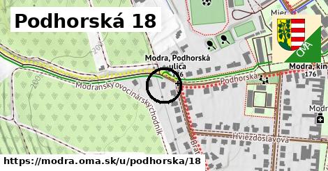 Podhorská 18, Modra