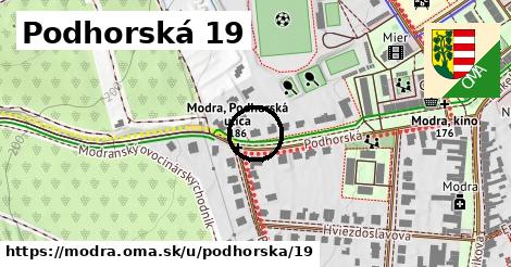 Podhorská 19, Modra