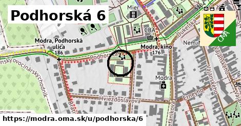 Podhorská 6, Modra