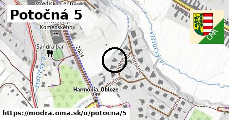 Potočná 5, Modra