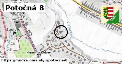 Potočná 8, Modra