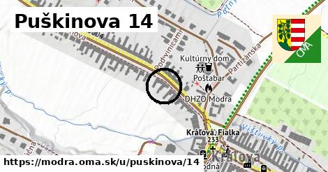 Puškinova 14, Modra