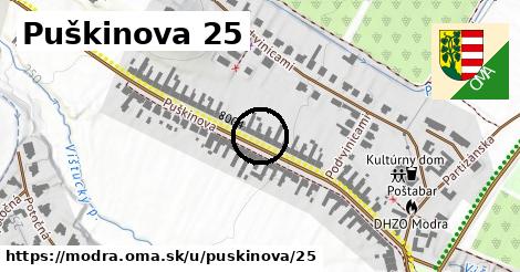 Puškinova 25, Modra