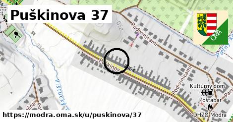 Puškinova 37, Modra