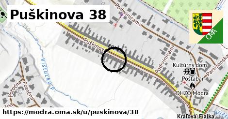 Puškinova 38, Modra