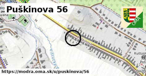 Puškinova 56, Modra