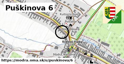 Puškinova 6, Modra