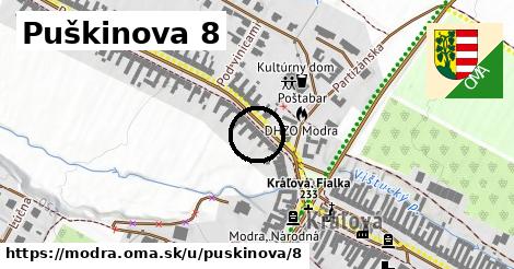 Puškinova 8, Modra