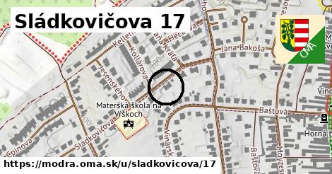 Sládkovičova 17, Modra