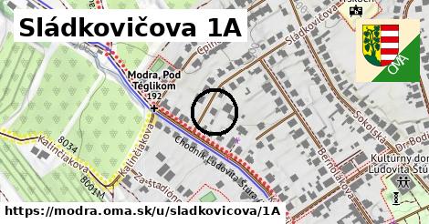 Sládkovičova 1A, Modra