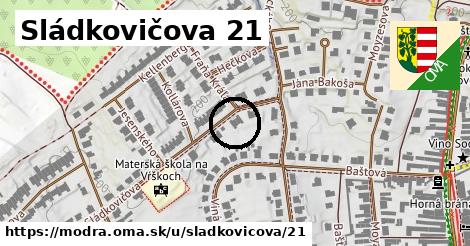 Sládkovičova 21, Modra