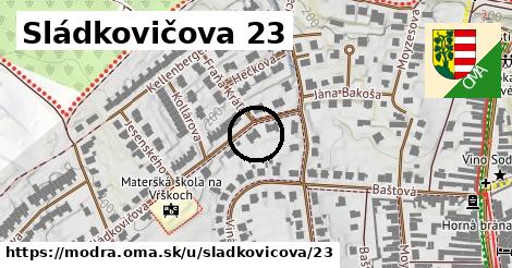 Sládkovičova 23, Modra