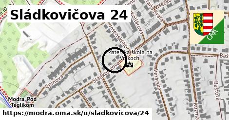 Sládkovičova 24, Modra