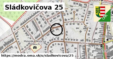 Sládkovičova 25, Modra