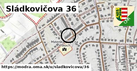 Sládkovičova 36, Modra