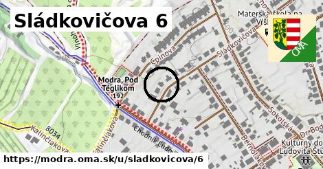 Sládkovičova 6, Modra