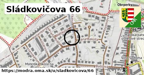 Sládkovičova 66, Modra