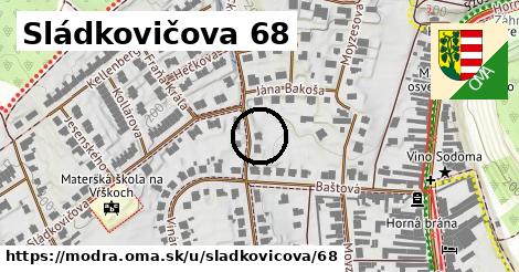 Sládkovičova 68, Modra