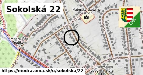 Sokolská 22, Modra