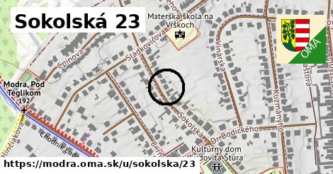 Sokolská 23, Modra