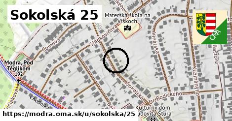 Sokolská 25, Modra